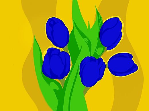 郁金香（個人主頁-ZNTkwMDU3Mjg=） - 繪本 - 站酷設計師季風環(huán)流原創(chuàng)素材 - 站酷ZCOOL