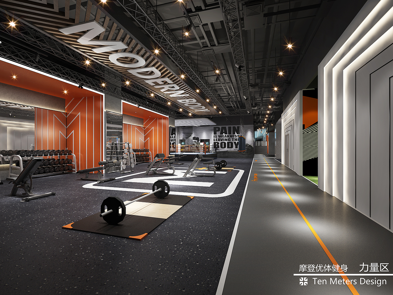 摩登优体健身（图ZMjAwNzMwMzYw） - 家装设计 - 站酷设计师十米装饰原创素材 - 站酷ZCOOL