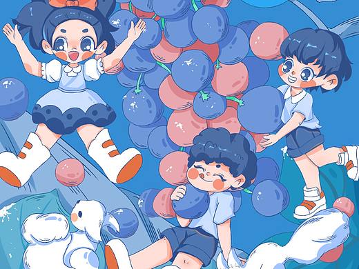 最近的一些插画创作