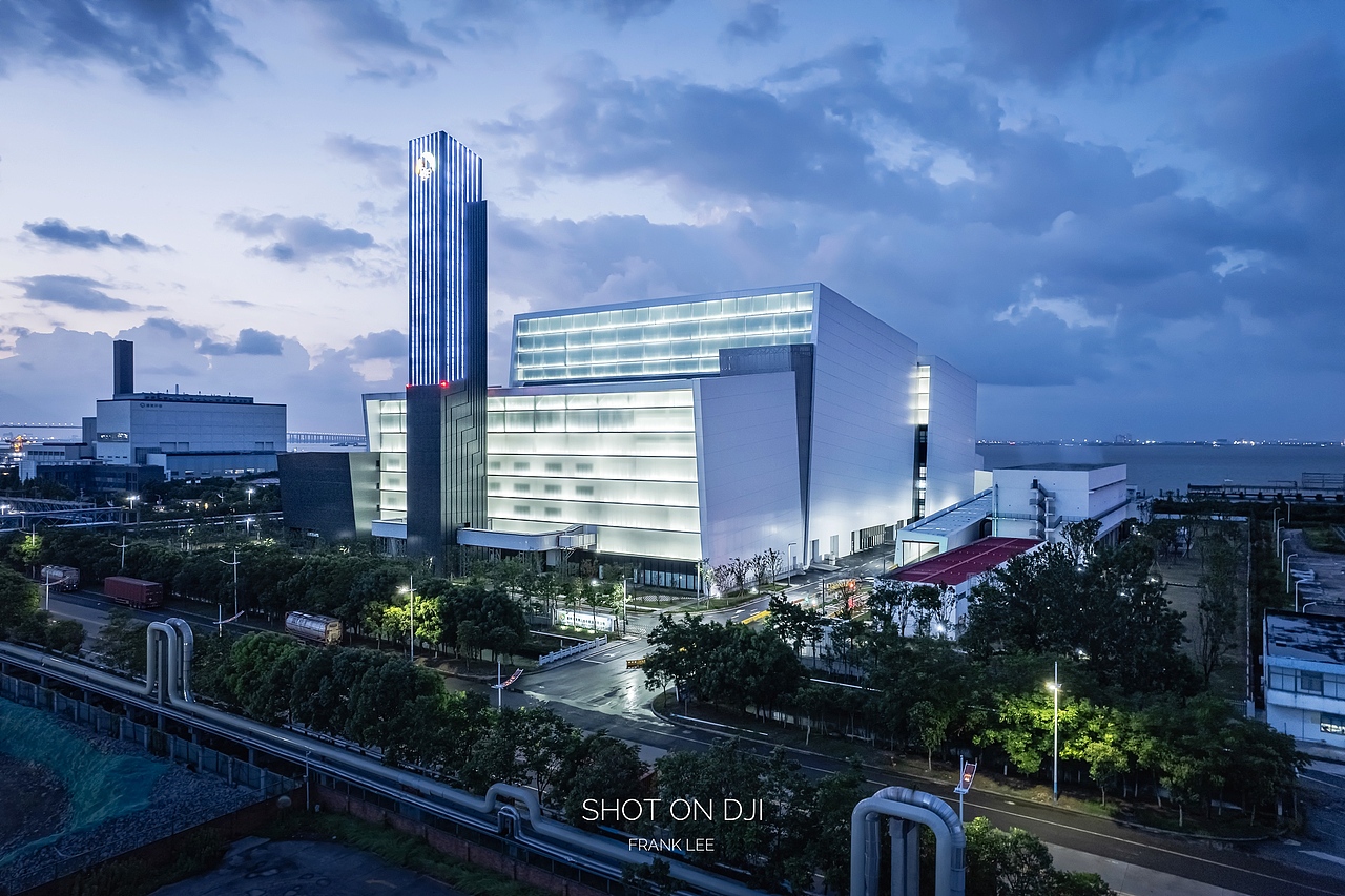 建筑摄影 - 常熟浦发第二热电能源厂