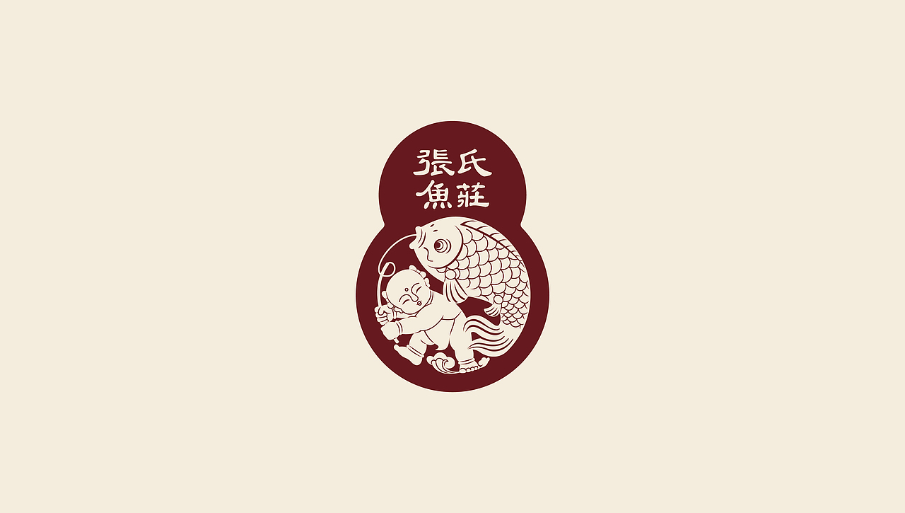 张氏鱼庄品牌形象设计（图ZNDc0NTUyMTY=） - 品牌 - 站酷设计师设计师小杜原创素材 - 站酷ZCOOL