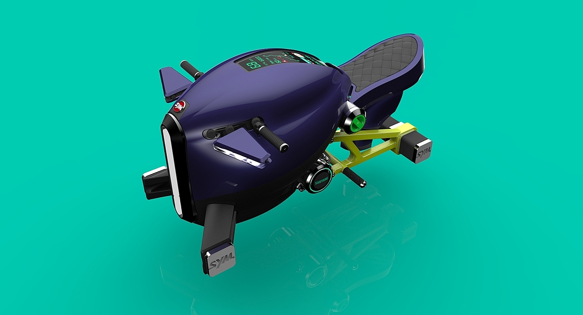 tai chi 2035 concept motor|工业/产品|交通工具|陈彦廷_原创作品