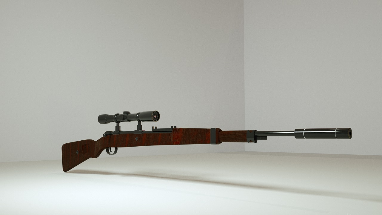 【C4D+OC】Kar 98K（图ZMTgxNTI1MzQ4） - 机械/交通 - 站酷设计师冬凯原创素材 - 站酷ZCOOL