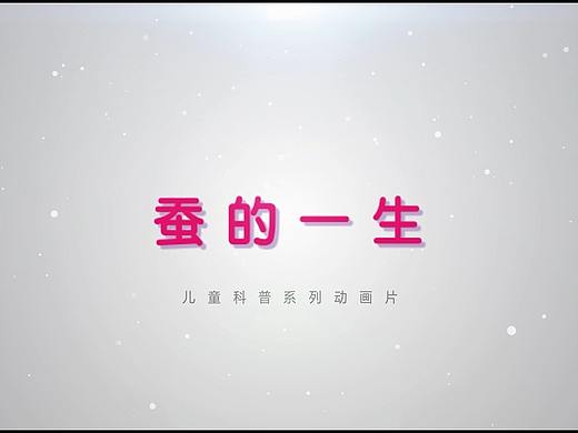 蚕的一生动画片