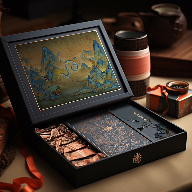 国画风格包装设计