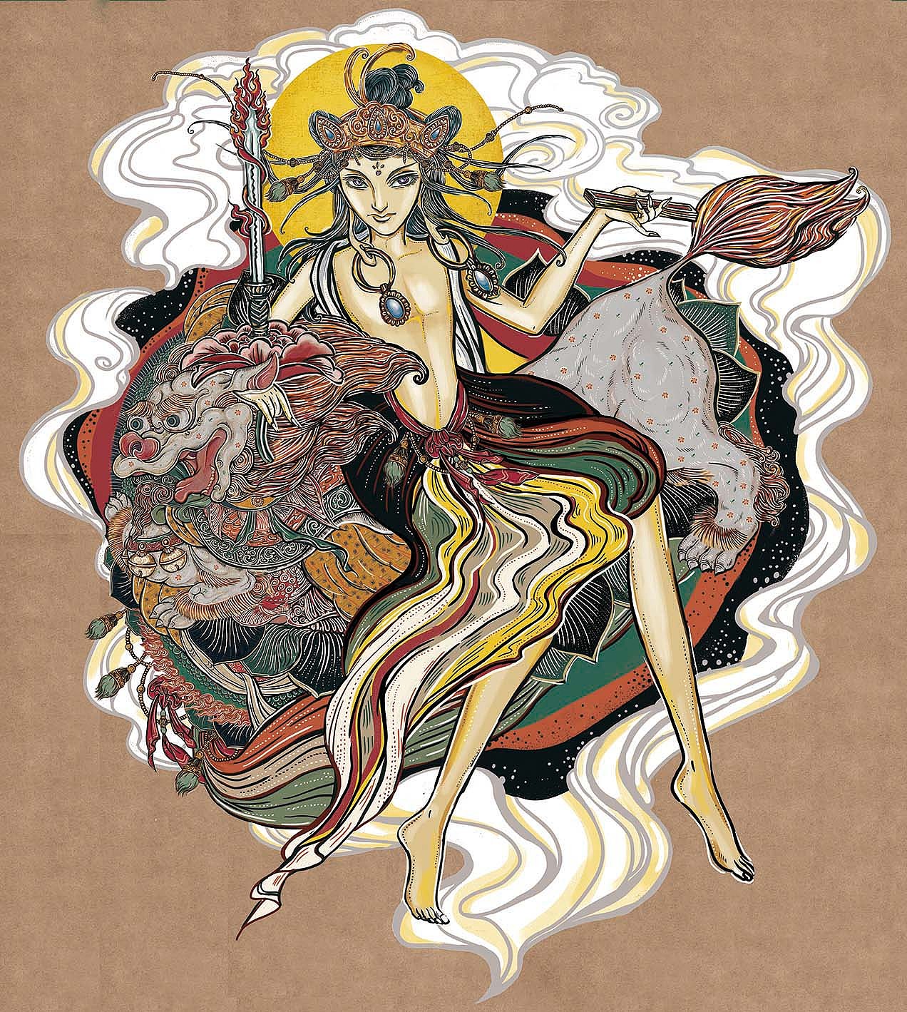 猫喊画院出品：原创周边图案设计x新角色设计