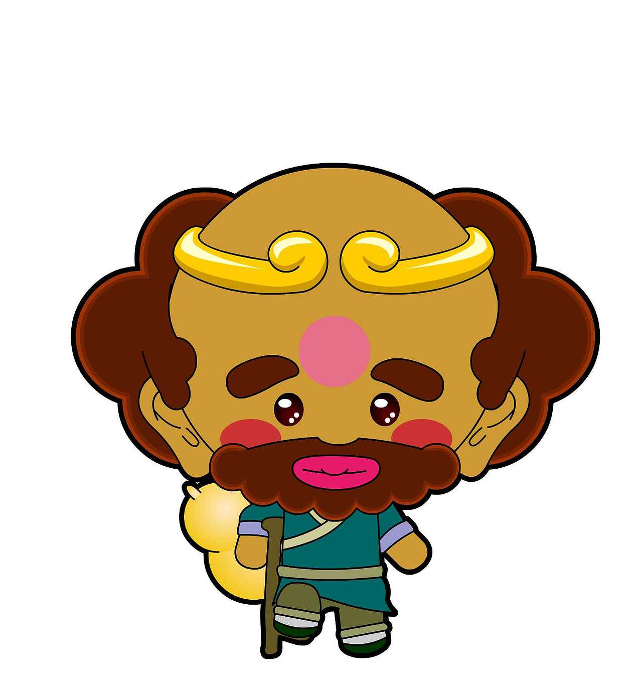 萌八仙--铁拐李