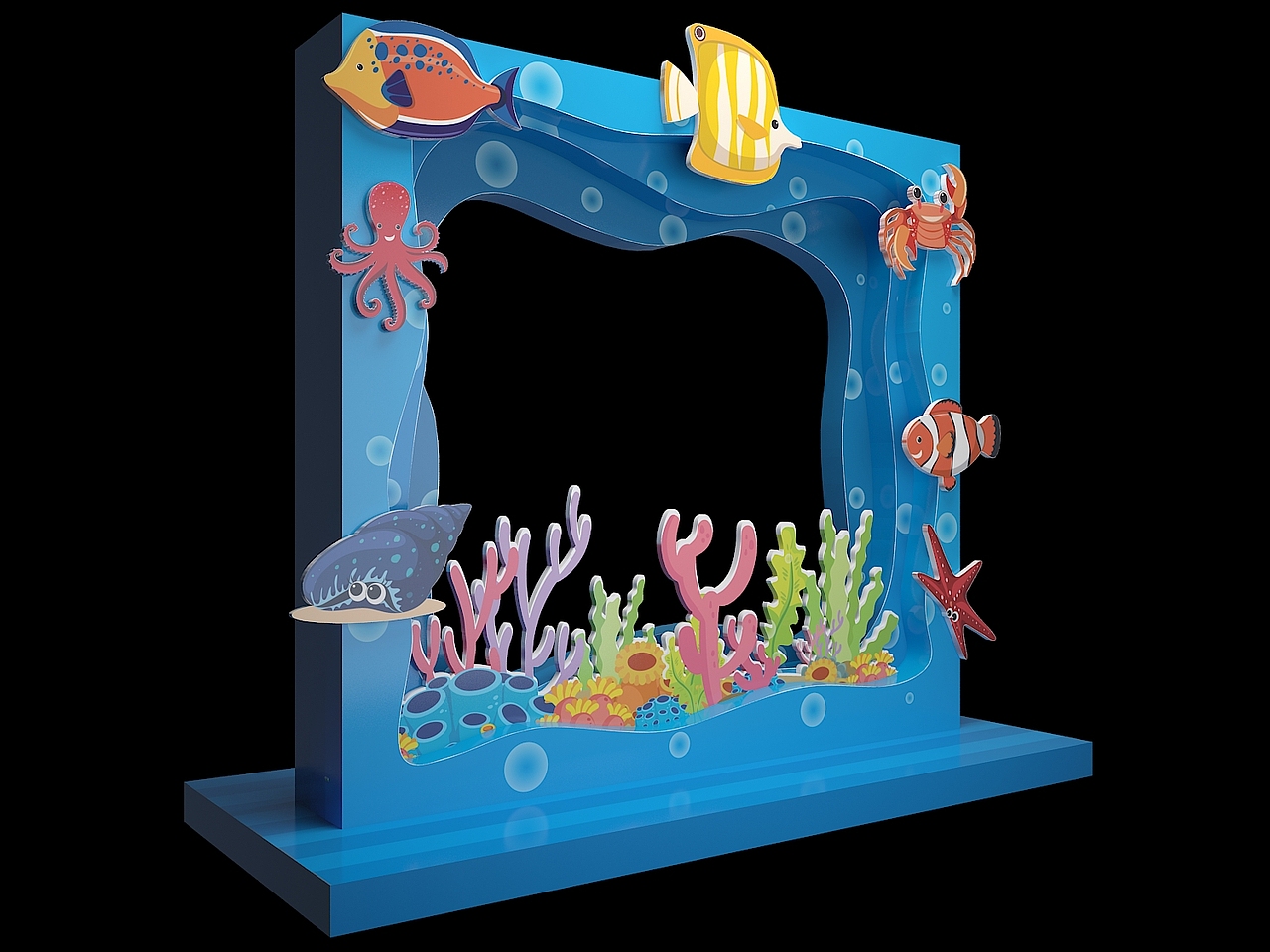 海洋主题小型dp点（图ZMjE2NjkxMDAw） - 场景 - 站酷设计师chenjian1993原创素材 - 站酷ZCOOL