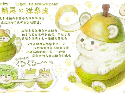 【水果动物精灵】洋梨虎