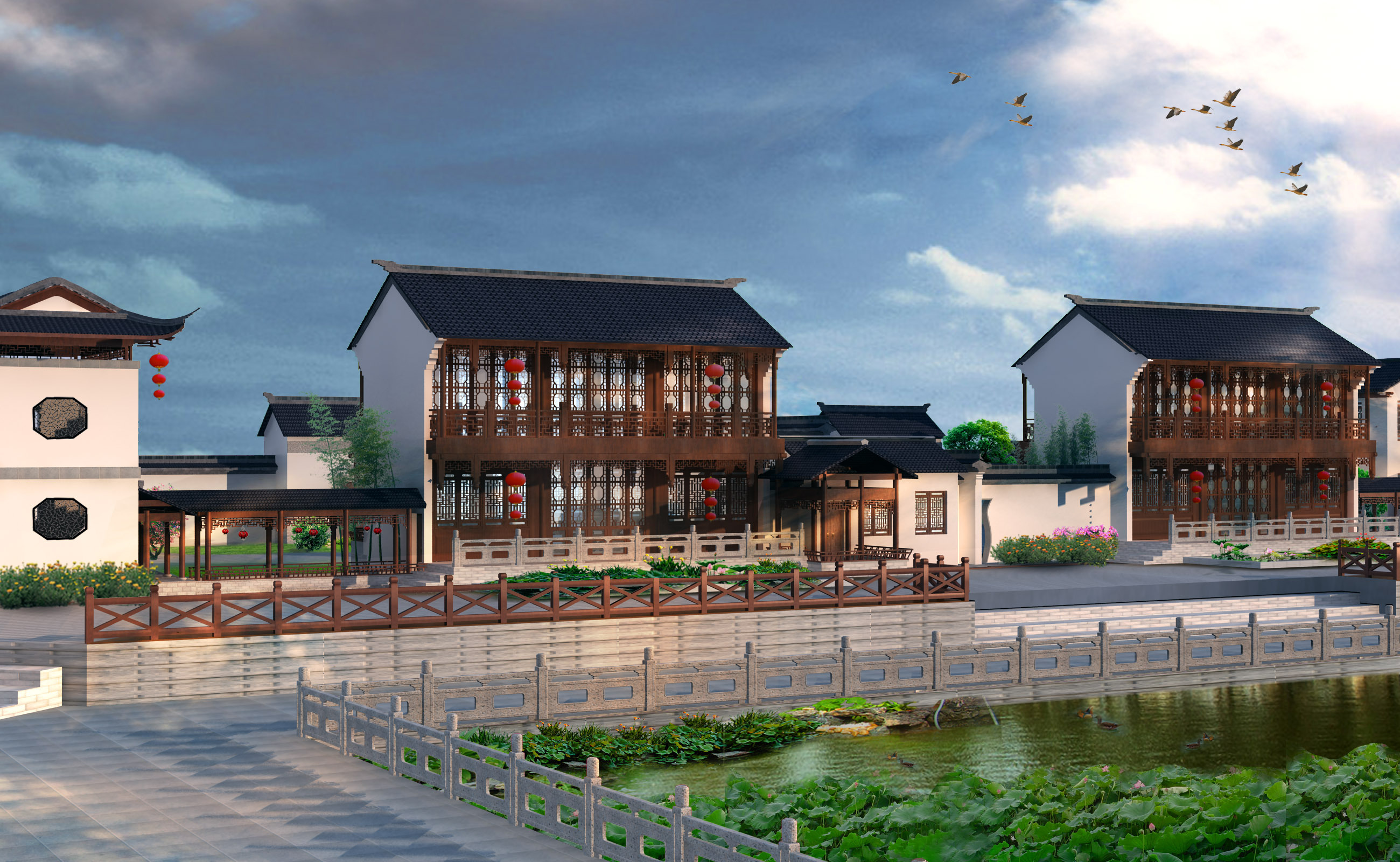 中国古建筑室内外设计