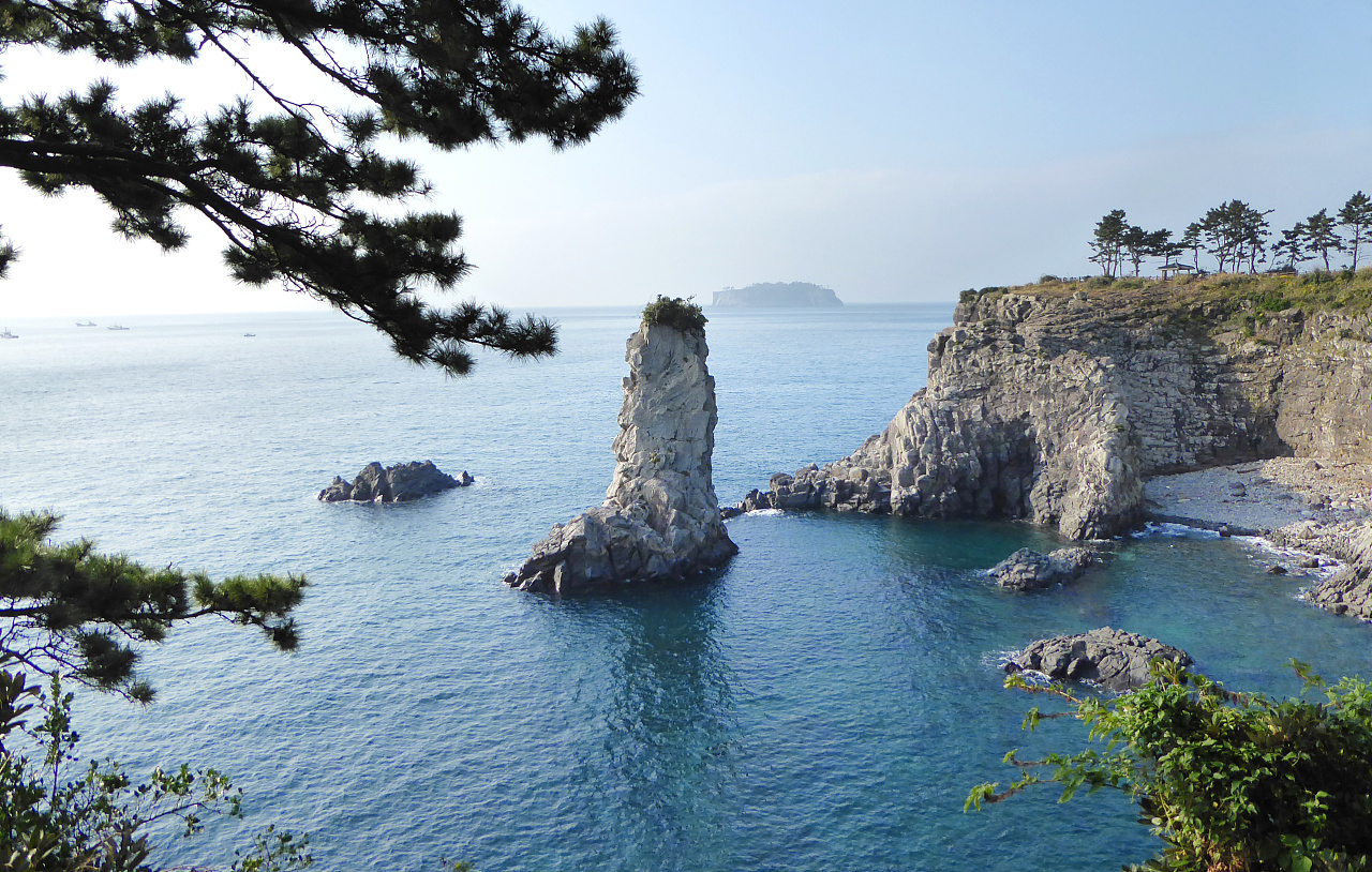 韩国 济州岛城山日出峰 风光摄影作品