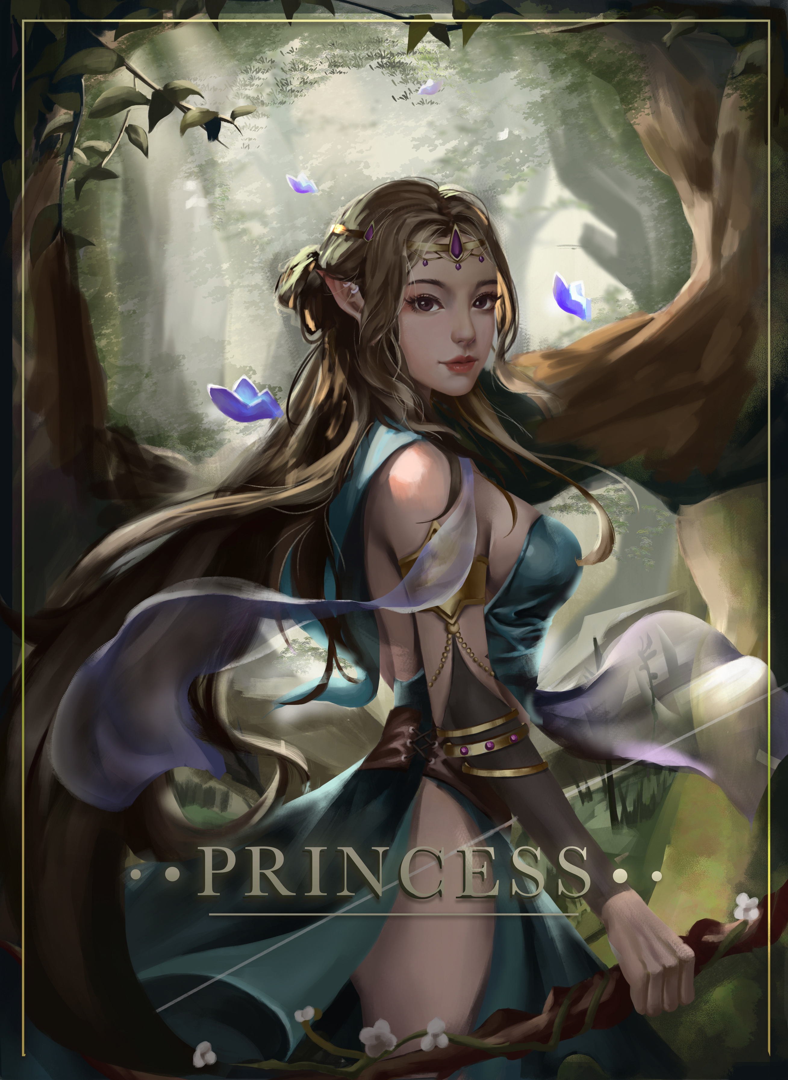 半身像练习|插画|游戏原画|超爱热干面 - 原创作品 - 站酷 (zcool)