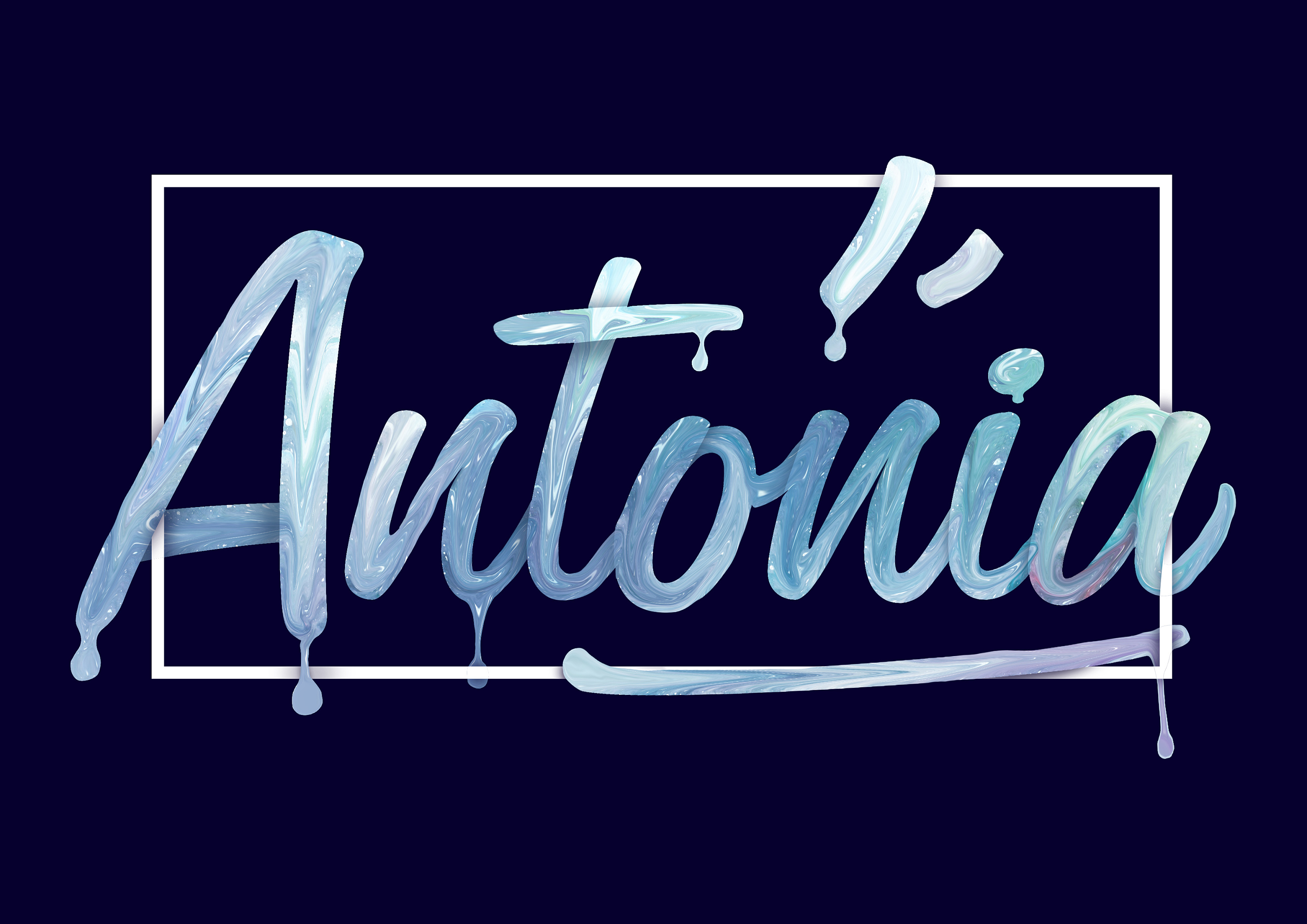 炫酷油漆字体,干燥笔刷颜料字体