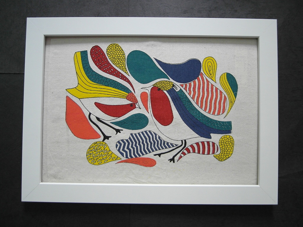 大学时期 丝网印刷作品