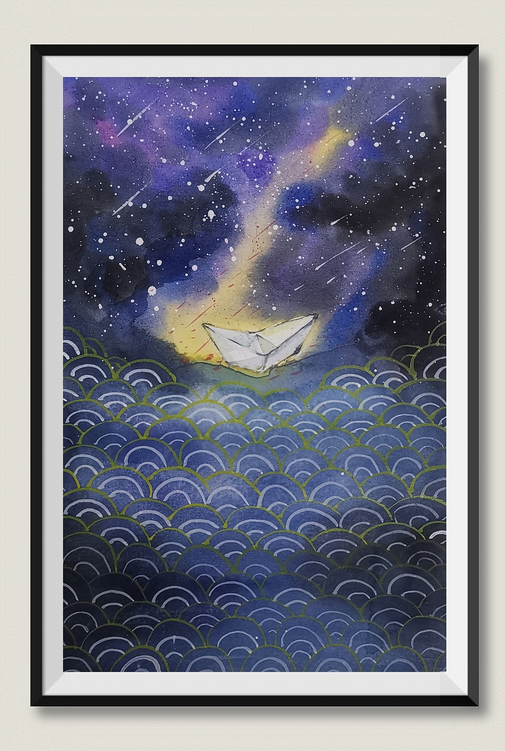 自学水彩一个月