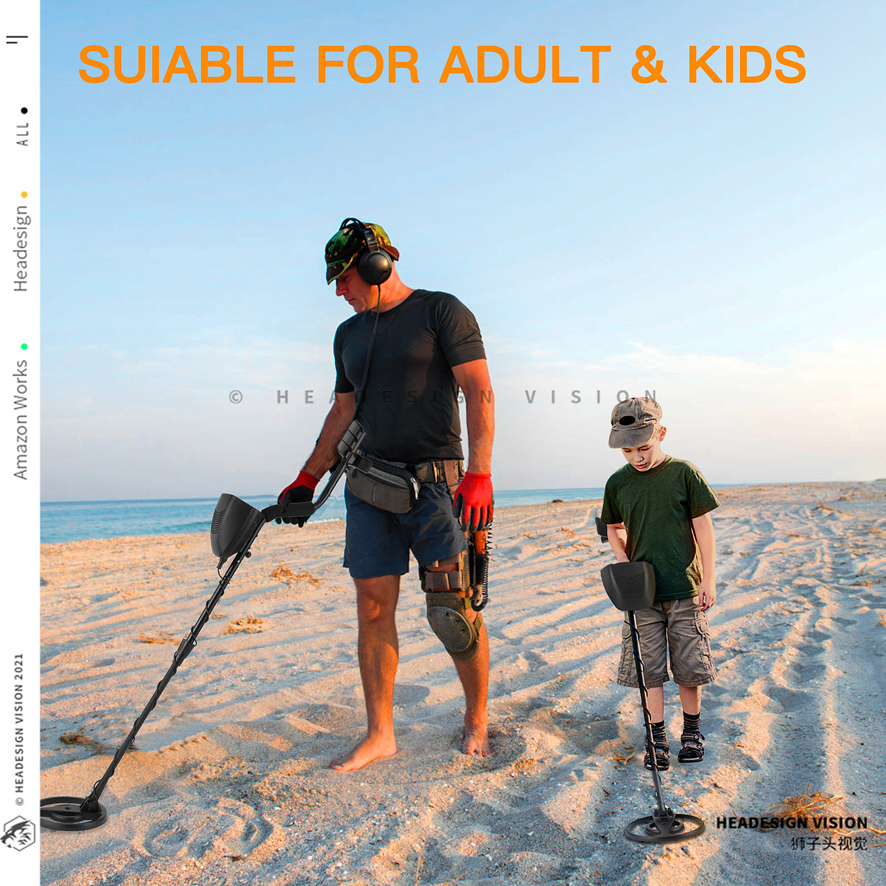 探测仪产品拍摄_主图设计_A+页面设计-狮子头视觉