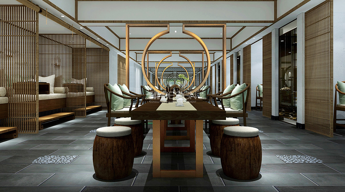 101设计研究院成都博客庄园禅茶文化酒店设计