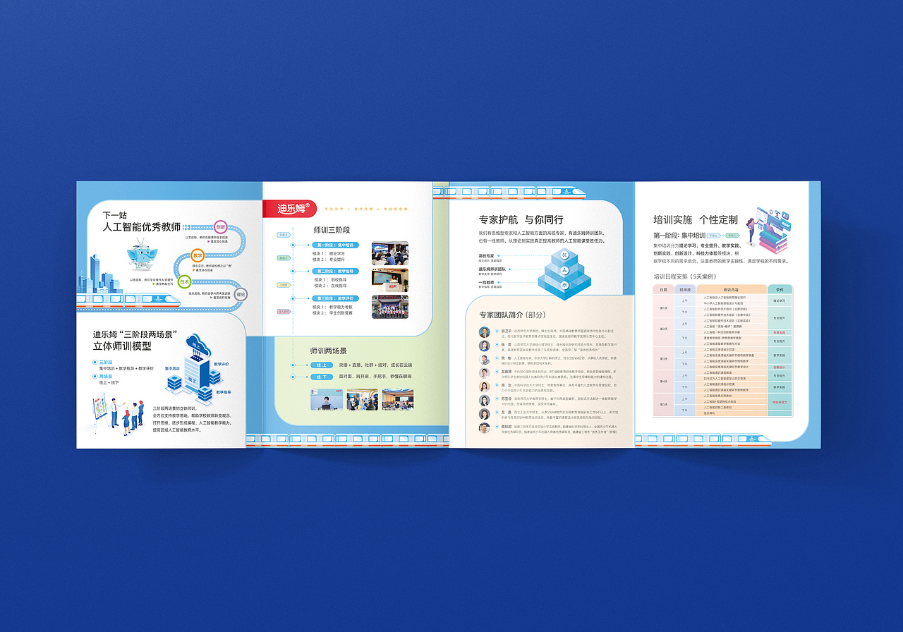 人工智能师训服务推广｜折页设计（图ZMjQ0NzkxMDQw） - 宣传物料 - 站酷设计师jackyczj2010原创素材 - 站酷ZCOOL