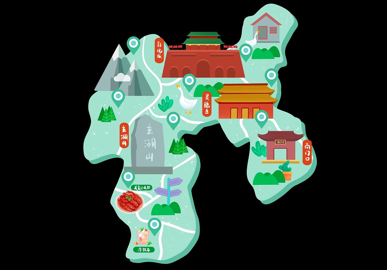 旅游地图浏览姑苏地图旅行地图（图ZMjYxOTU0Mzg0） - 商业插画 - 站酷设计师佳明兄原创素材 - 站酷ZCOOL