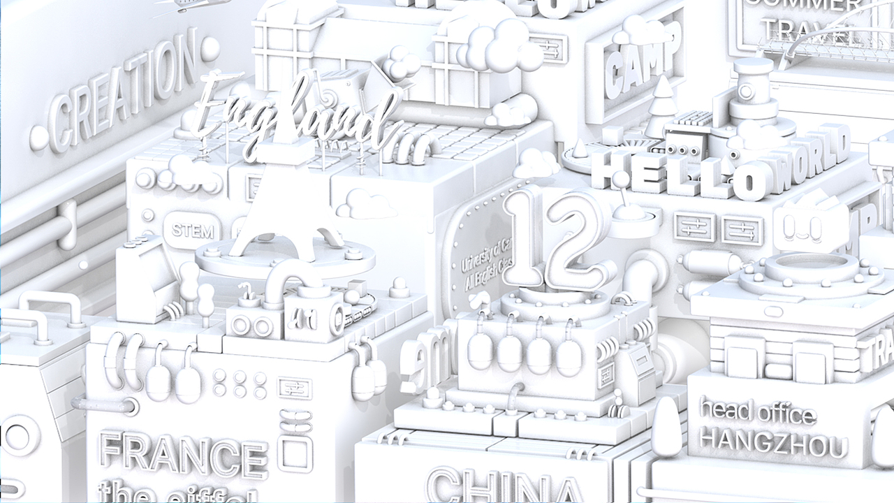 C4D初学者-练手作1