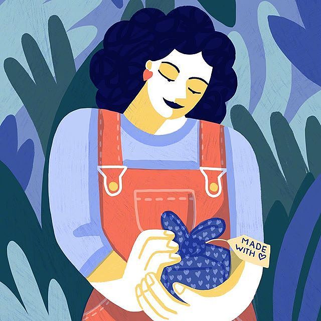 插画分享/艺术家 Claire Pr（图ZMjIwNzkyMjI4） - 艺术插画 - 站酷设计师小王不酷原创素材 - 站酷ZCOOL