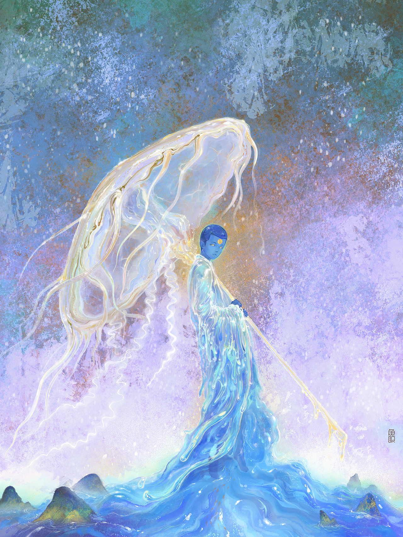 山系列 | 深海（图ZMjY0ODY4MDM2） - 概念设定 - 站酷设计师许成成工作室原创素材 - 站酷ZCOOL