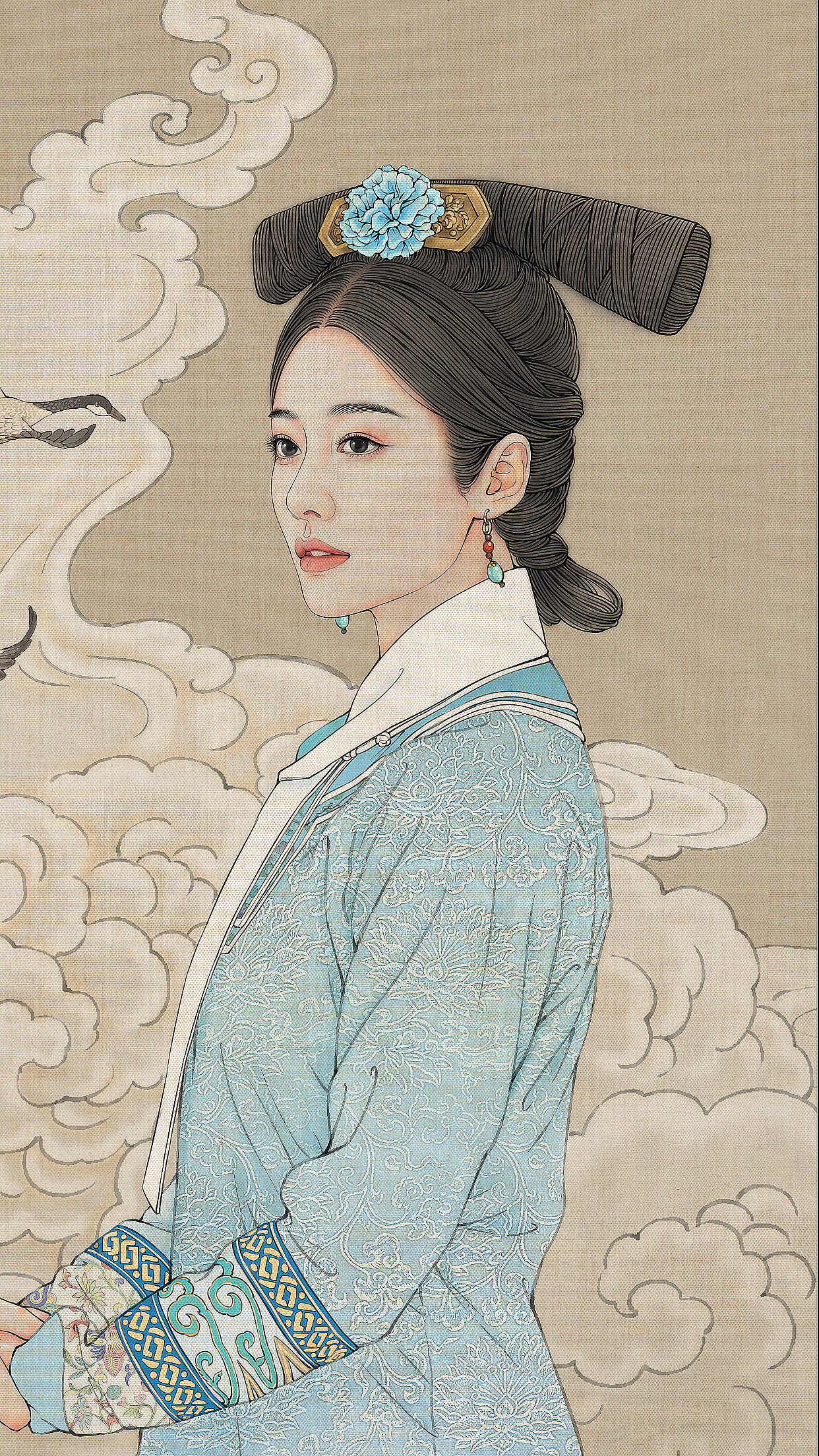 《如懿传》（图ZMTMxNzg2NjMy） - 艺术插画 - 站酷设计师千景绘studio原创素材 - 站酷ZCOOL