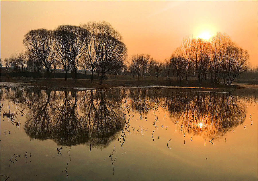 北京冬天早晨图片图片