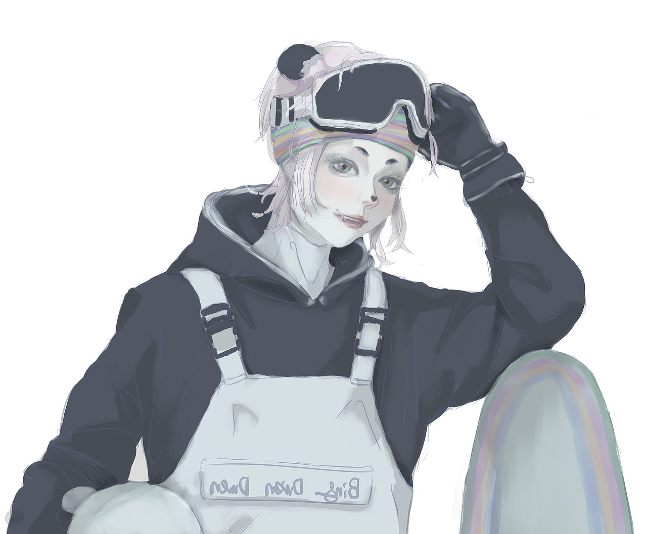 冰墩墩拟人未完成