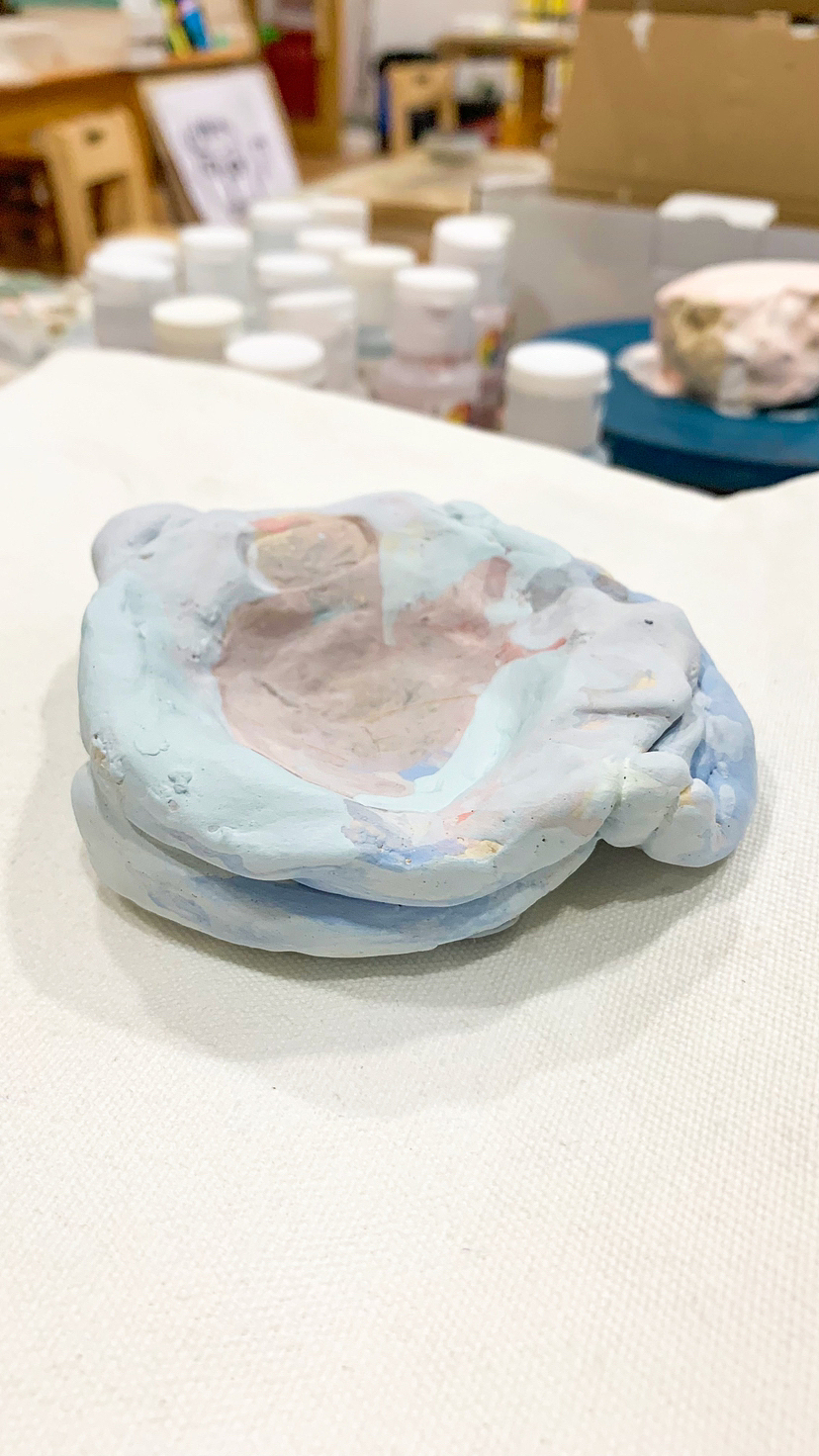 艺术课堂|陶泥·立体造型器皿之泥浆的运用