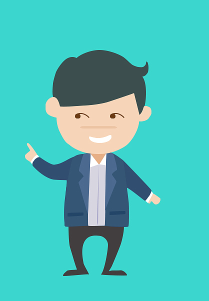 第一次临摹个小人