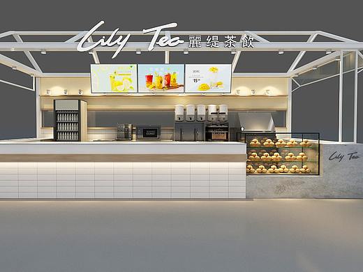 时尚茶饮品牌设计Lily tea