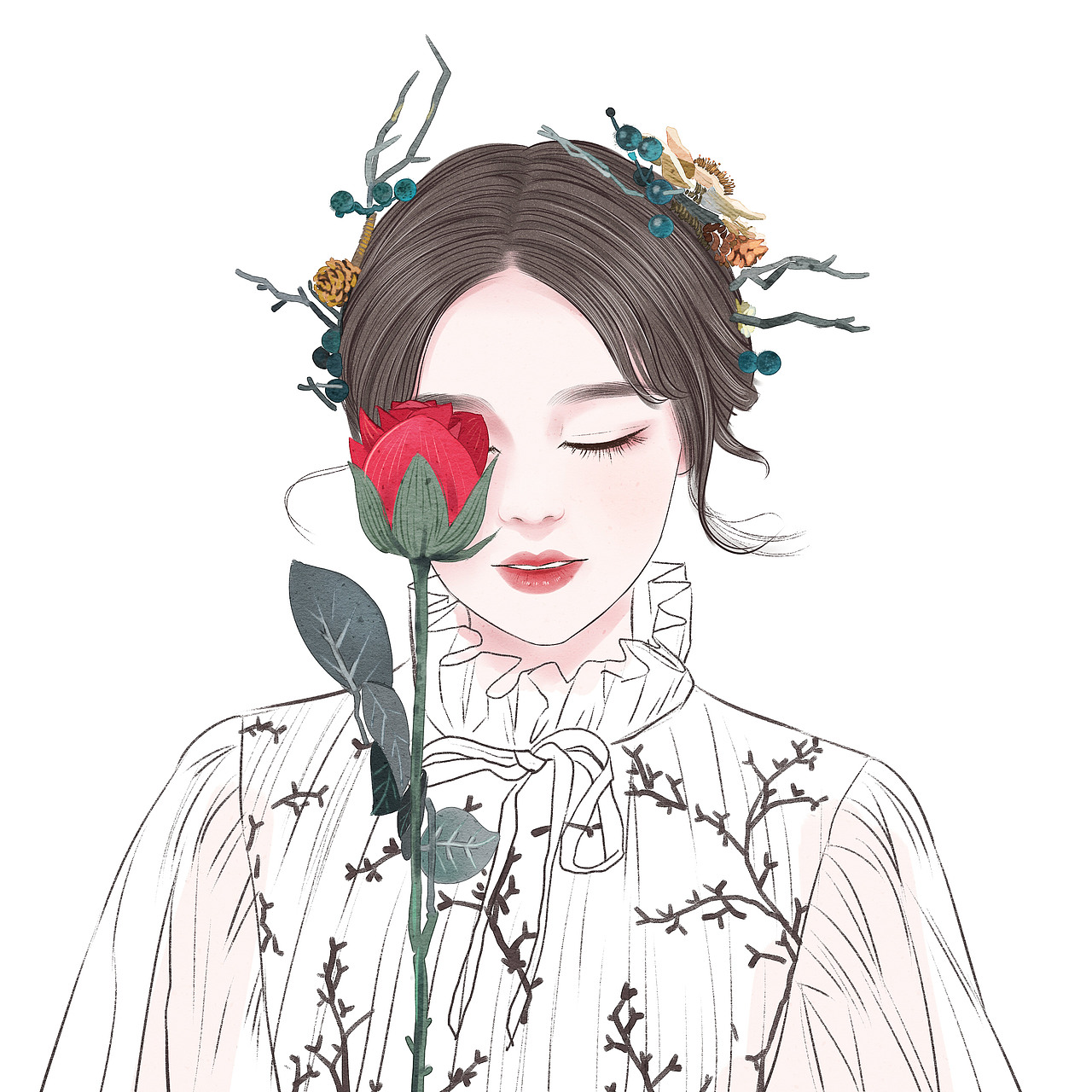 梦寻画风（图ZMTUyODk5NzE2） - 艺术插画 - 站酷设计师阿戴君原创素材 - 站酷ZCOOL