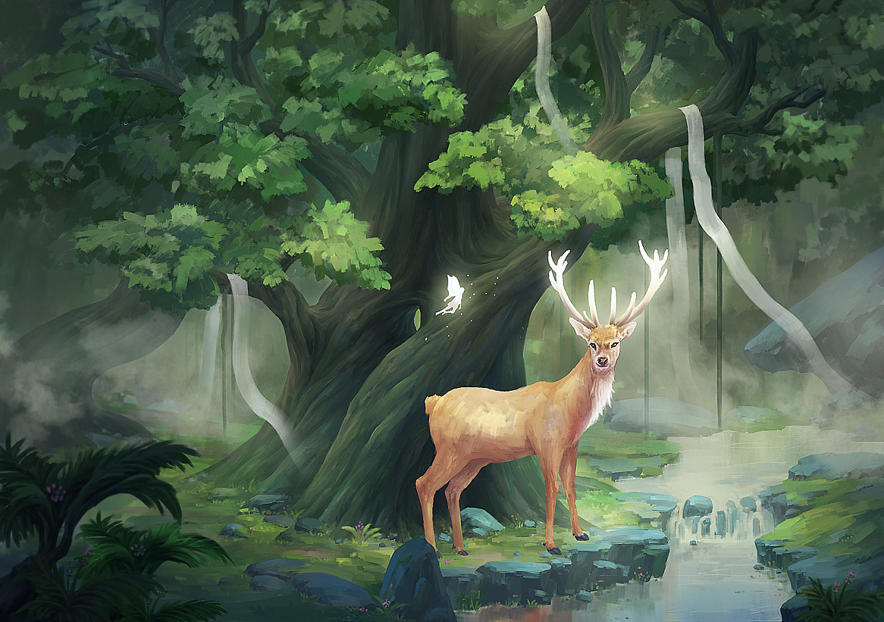 练习|插画|游戏原画|素雨素雨 - 原创作品 - 站酷 (zcool)