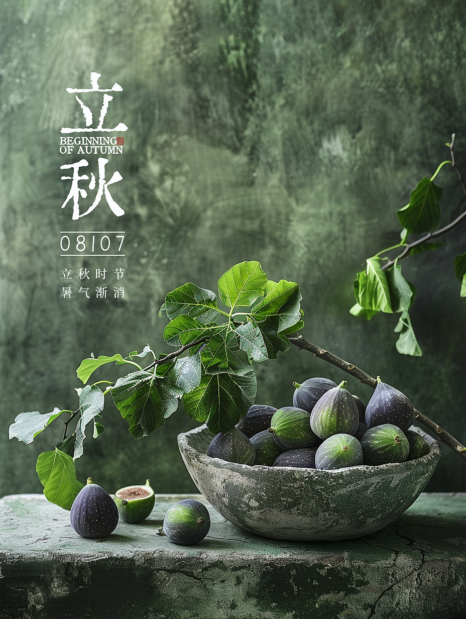 无花果 | 绿衣婆娑默然立,累累甜蜜请君尝