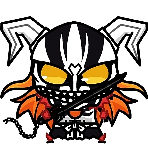 【原创】【大眼鼓版黑崎一护各形态大头像】