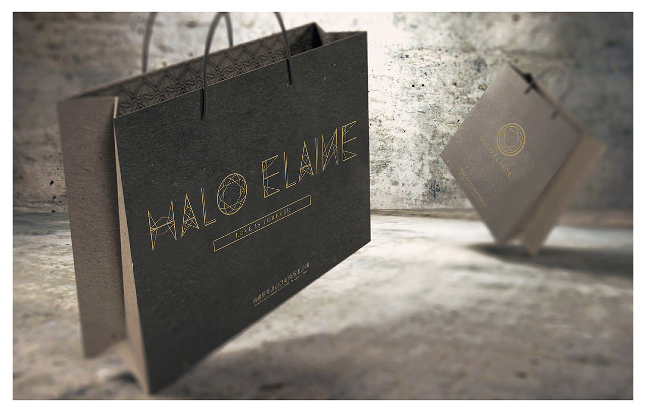 Halo Elaine 珠宝进出口贸易（图ZNzcwNTg1ODA=） - Logo - 站酷设计师joymany九万里原创素材 - 站酷ZCOOL