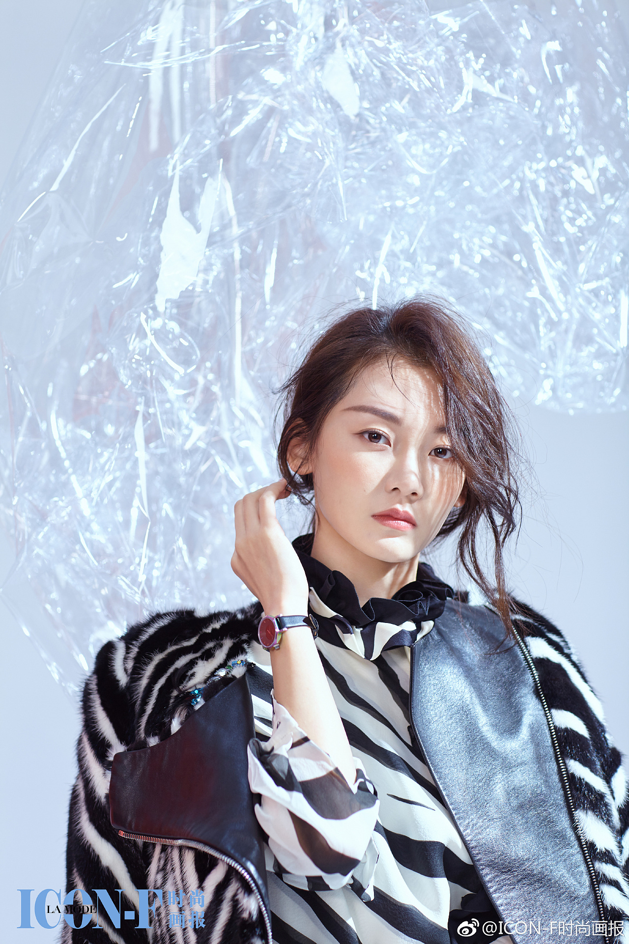 icon-f时尚画报封面人物:苗苗