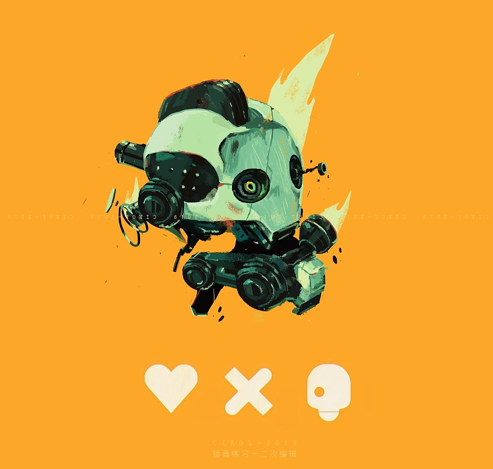 爱死亡机器人插画练习