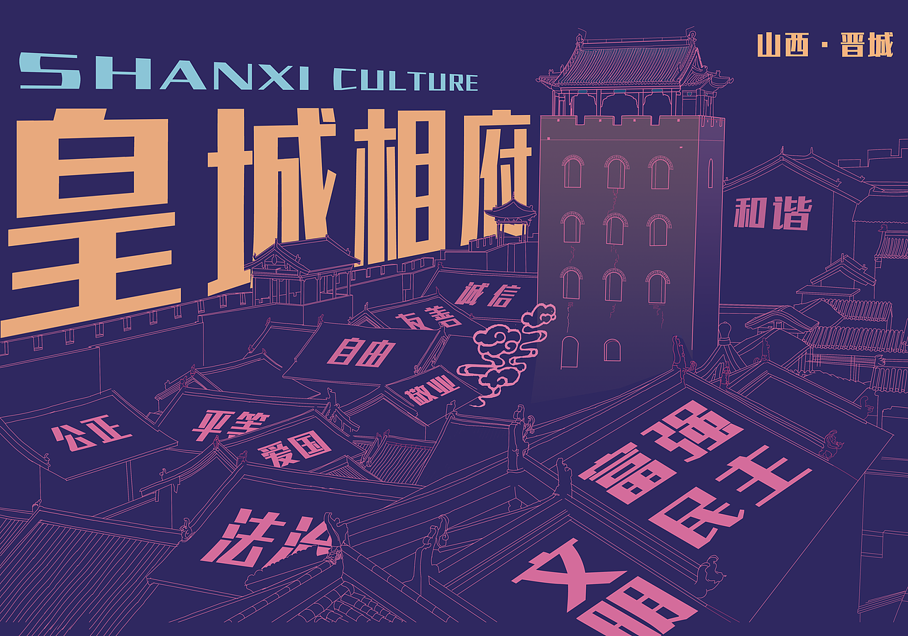 皇城相府(插画)