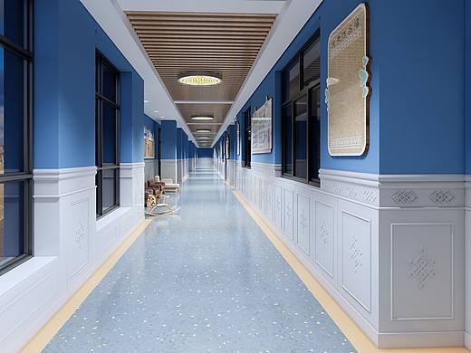 拉萨某幼儿园过道设计