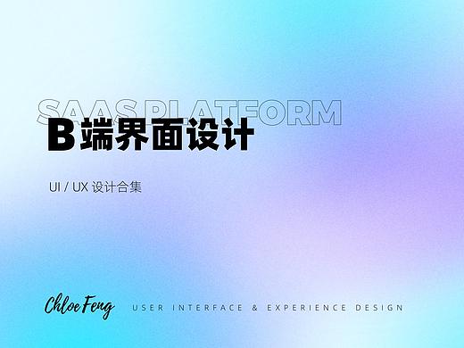 SaaS平台（个人主页-ZNTc5NDM4NTI=） - 软件界面 - 站酷设计师幻影橙子原创素材 - 站酷ZCOOL