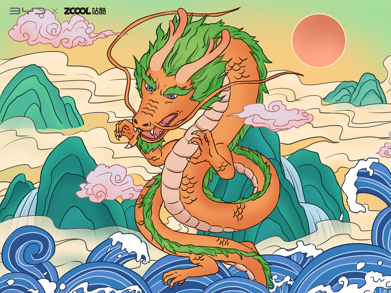 王者之势 蛟龙出海