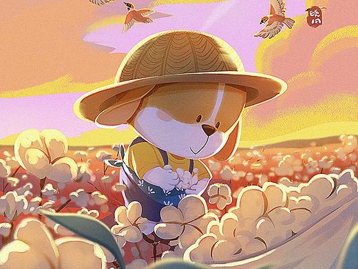 节气插画之王次狼的寒露