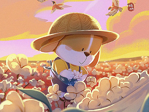 節氣插畫之王次狼的寒露