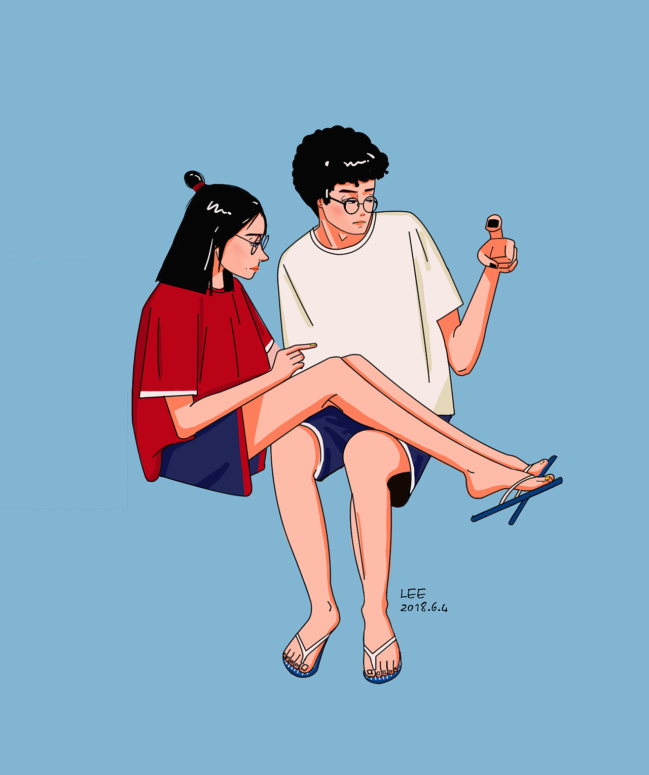 她們（圖ZMTE4MjgyMjMy） - 創(chuàng)作習作 - 站酷設計師我是Niki原創(chuàng)素材 - 站酷ZCOOL