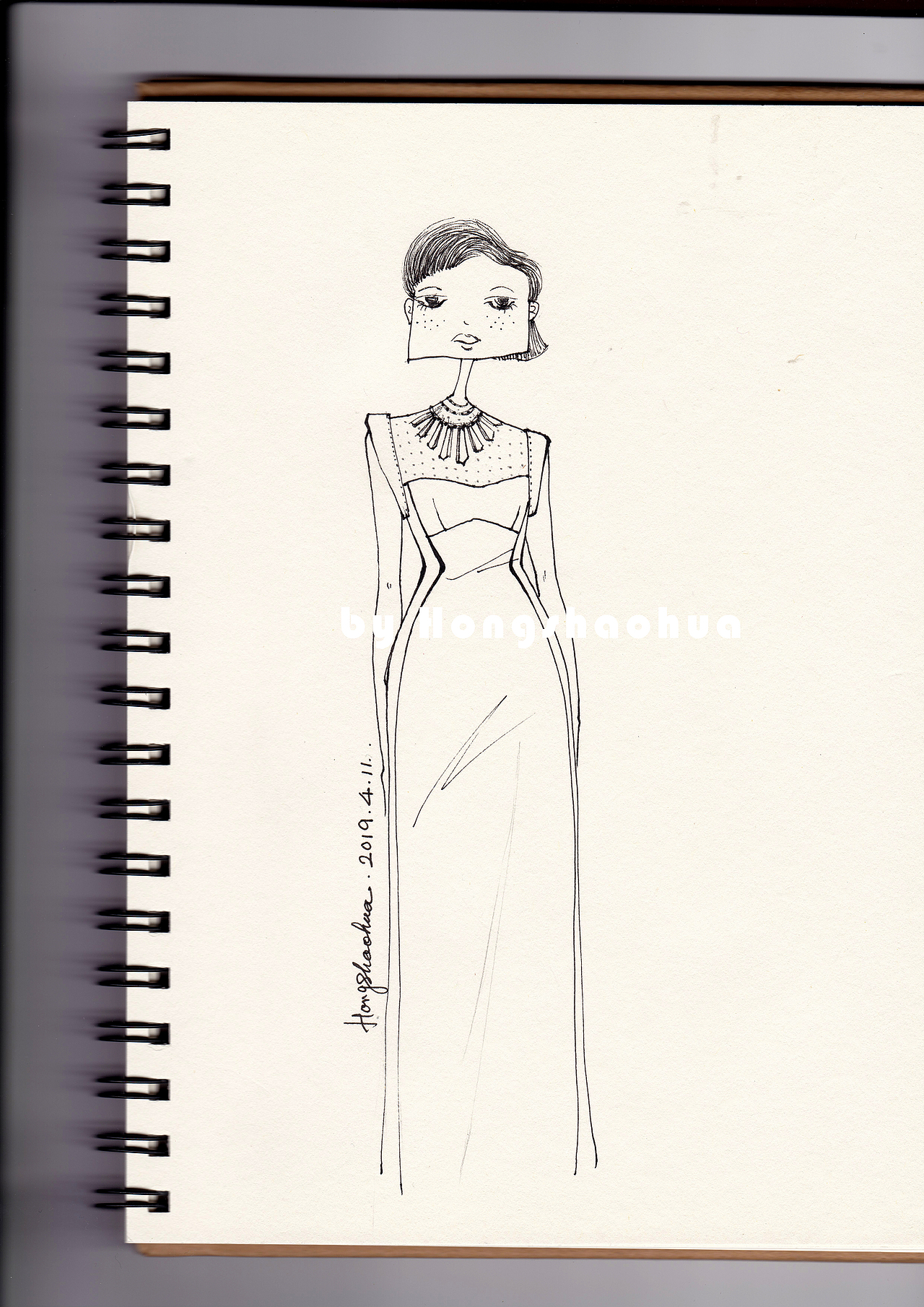 我很方｜方脑壳时装画系列（图ZMTYyODAzMjIw） - 创作习作 - 站酷设计师红苕花花花儿原创素材 - 站酷ZCOOL