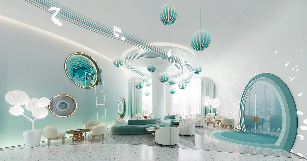 蓝色儿童乐园（图ZMjM1MTQ1ODEy） - 家装设计 - 站酷设计师初舍空间设计原创素材 - 站酷ZCOOL