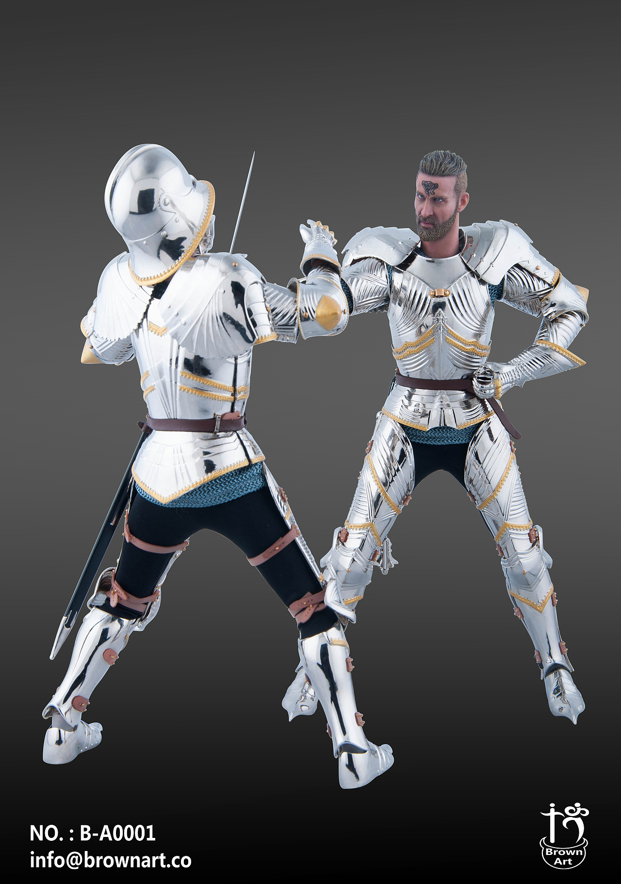 模型1/6哥特式铠甲