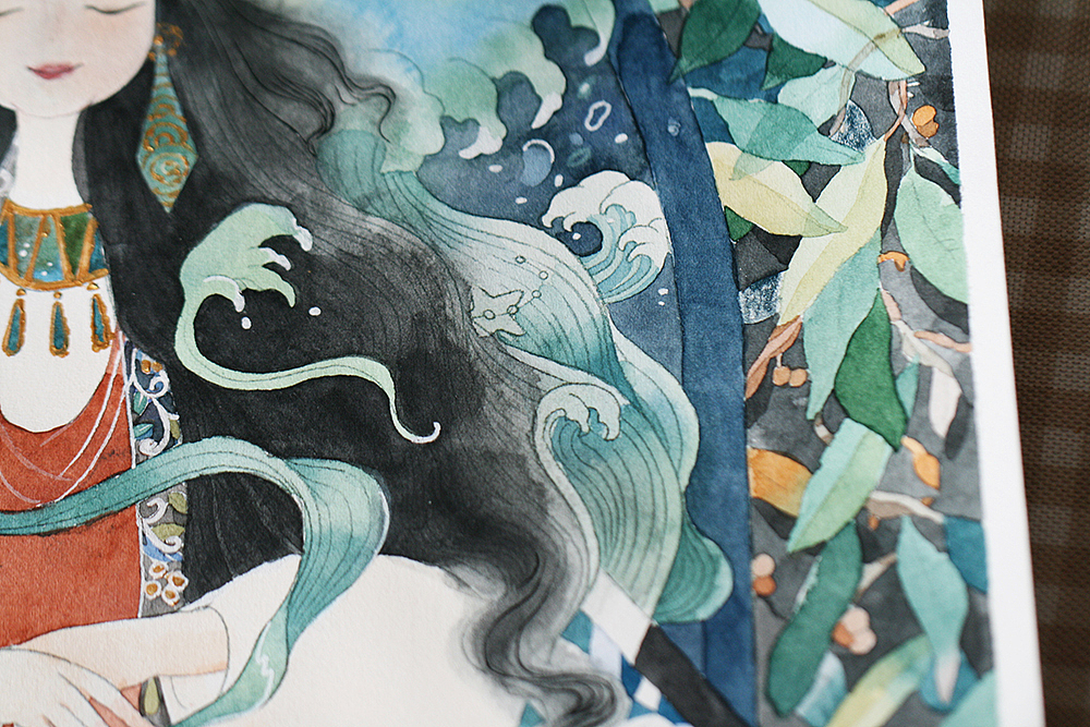 海洋遐想（图ZMTQ0Njk5NTIw） - 商业插画 - 站酷设计师Mrs_Candy田原创素材 - 站酷ZCOOL